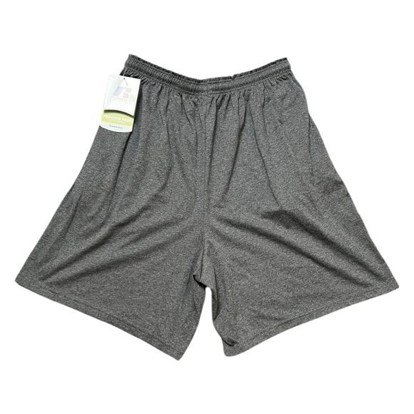 NWT Russell Athletic Gray Workout Shorts Exercise Activewear - XL - Picture 2 of 9
